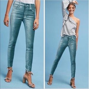 PILCRO High-Rise Skinny Velvet Jeans